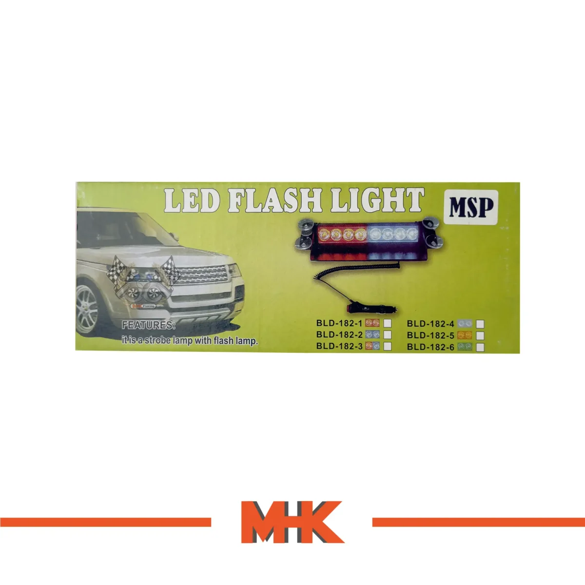 جعبه چراغ پلیسی LED داشبوردی
