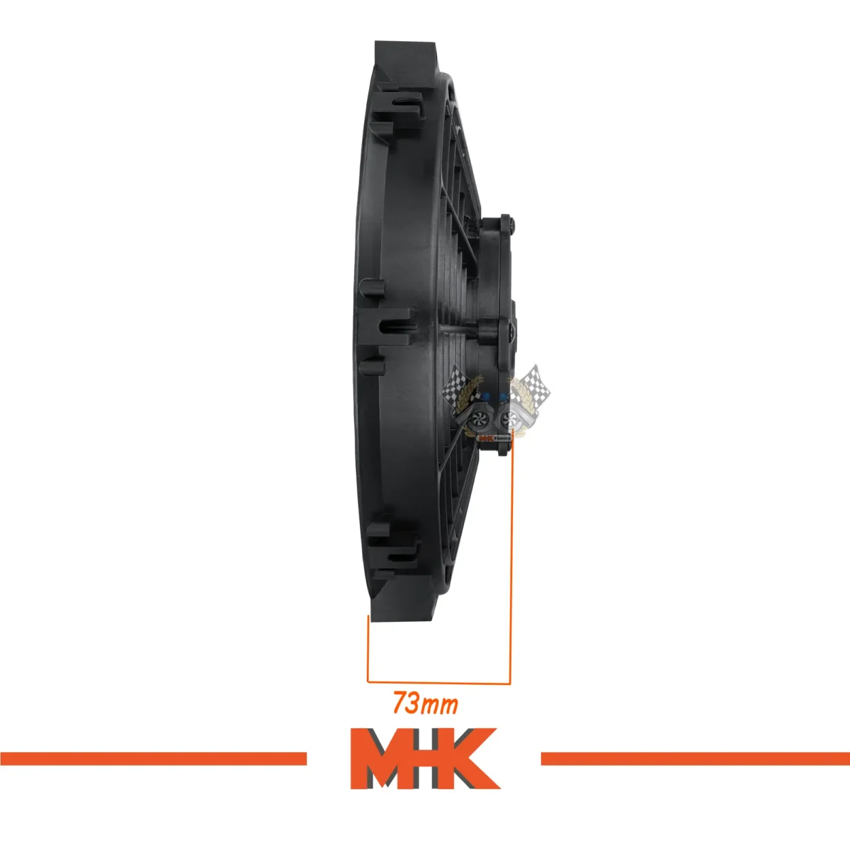 ابعاد فن رادیاتور 120 وات 10 inch