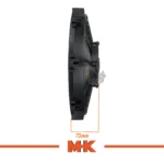 ابعاد فن رادیاتور 120 وات 10 inch