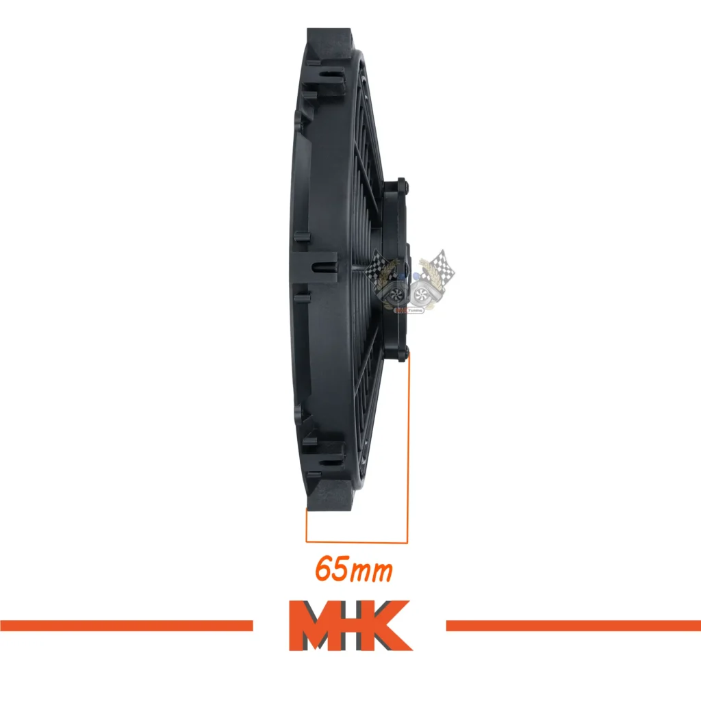 ابعاد فن رادیاتور 120 وات 12 inch