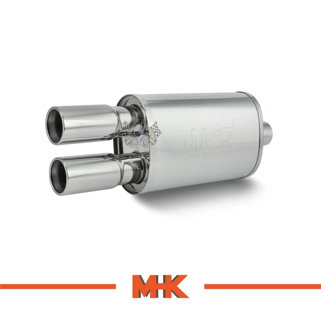 هزینه منبع مافلر Magnaflow یک به دو طول 350