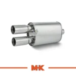 هزینه منبع مافلر Magnaflow یک به دو طول 350