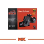 جعبه دوربین ثبت وقایع 3 لنز GOLD مدل EF-233