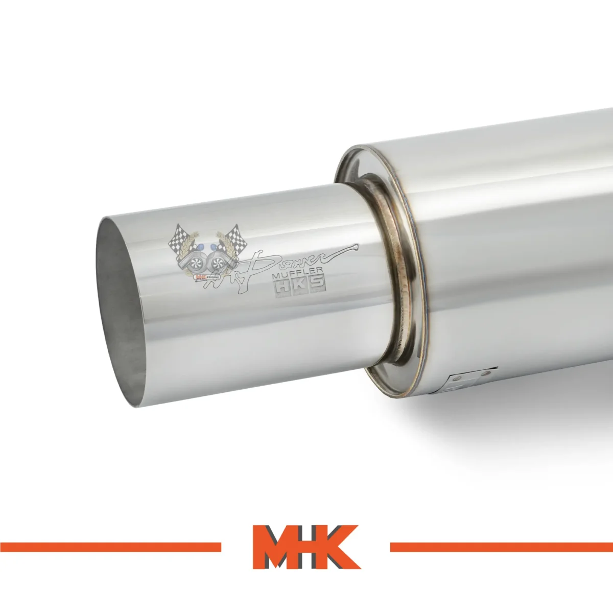منبع مافلر جاسما HKS طول 350 قطر 141وارداتی